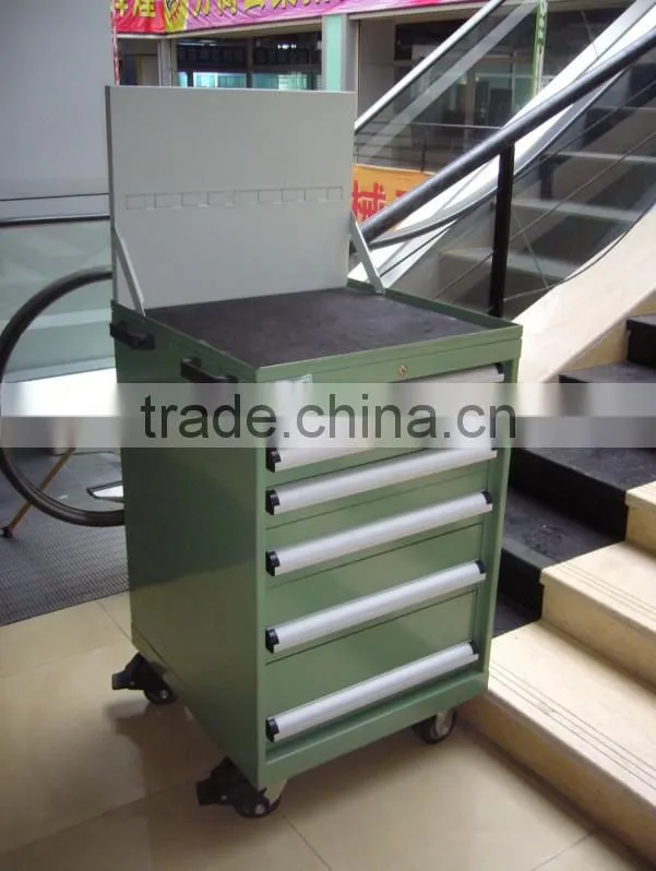locking mobile storage cnc tool cabinet