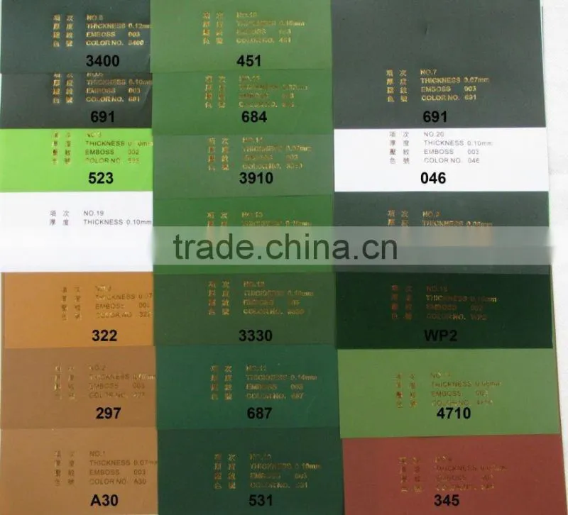 UV Resistance PVC Rigid Film (Used for making Artifical Xmas Tree,Wreath)