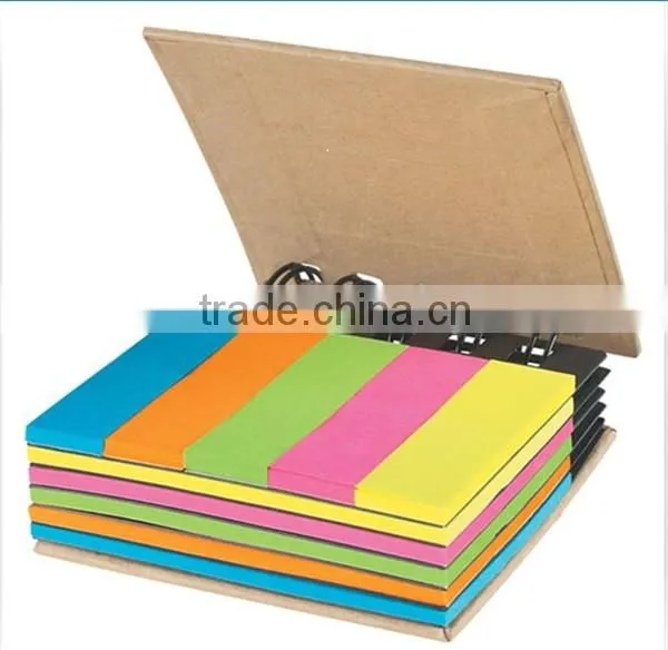 2016 hot sale eco friendly kraft paper sticky sticky notes