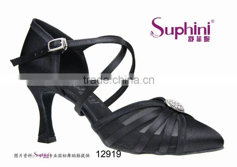 Hot Sale Mesh Latin Salsa Dance Shoes Closed Toe Ballroom Dance Shoes
