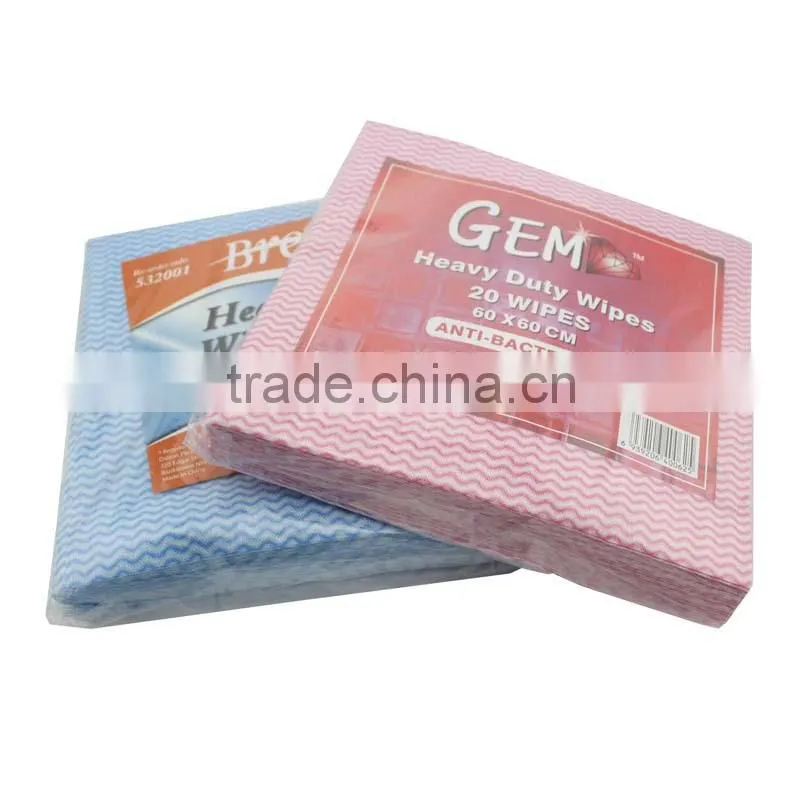 China OEM manufacture factory durable spunlace microfiber cleaning cloth