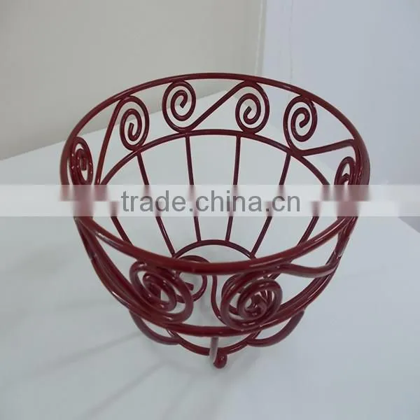 Hot Sale Chrome Plated Metal Fruit Storage Basket