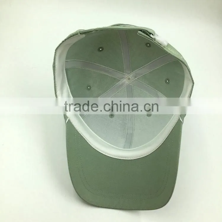 6 panel promotional blank baseball cap