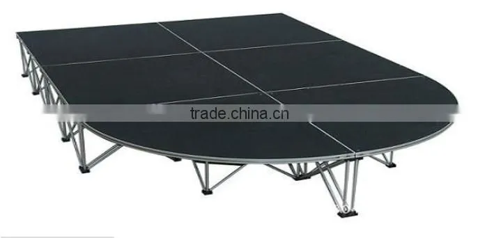 High-quality cheap aluminum portable stage/riser