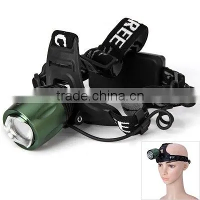 led rechargeable headlamp hiking aluminum led headlamps