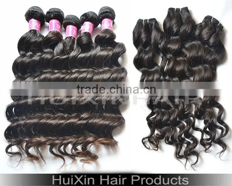 Wholesale 5A grade high quality 100% virgin Peruvian original human hair weft
