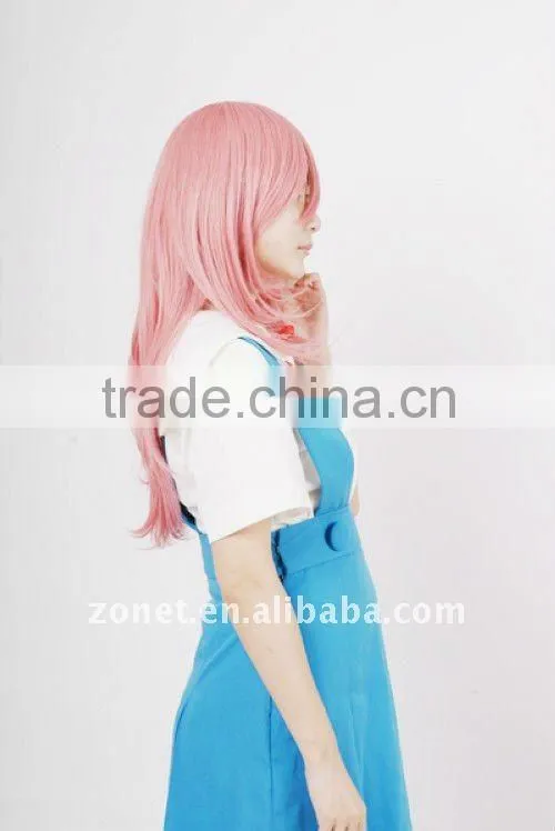 Fashion Cosplay Purple 60CM TARO PURPLE Long Straight Wig
