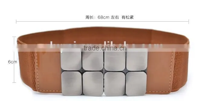 fashion silver metal belt lady fashion belt