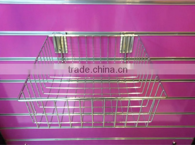 Good quantity Metal wire shopping basket