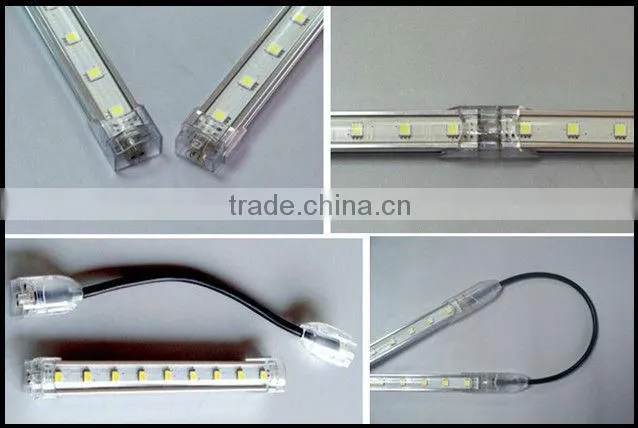 Indoor Christmas decoration 20cm 5630 5050 led rigid bar aluminium housing led strip bar