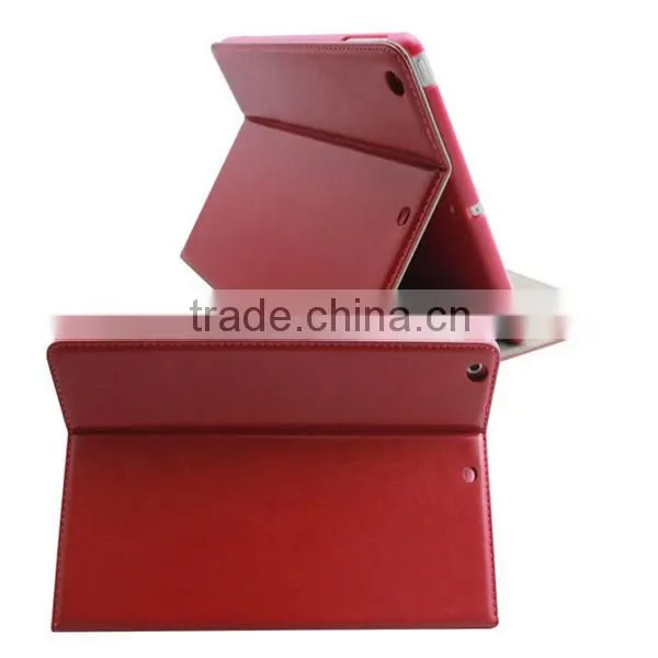 PDA leather case cover for ipad air 9.7 inch PDA