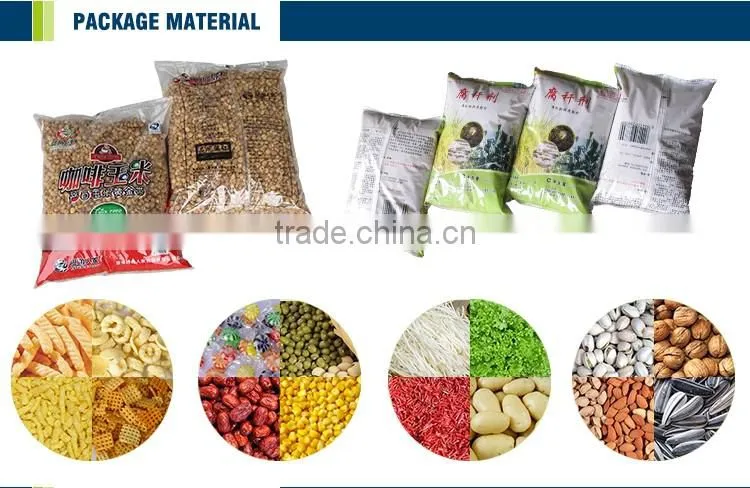 Large Four Side Sealing automatic pellet rice bagging machine