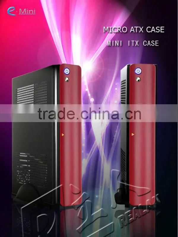 Realan slim computer htpc case E-2010