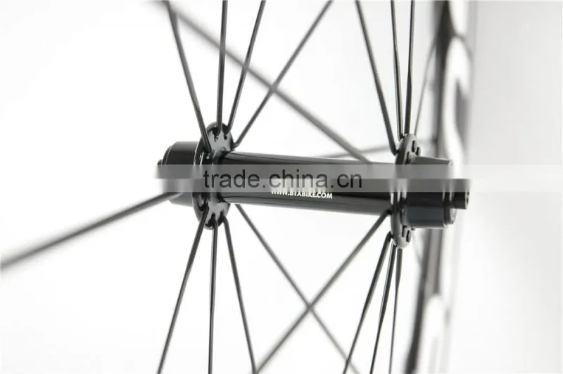 50mm Tubular Rim road bike wheels 700c carbon fiber rims clincher UD/3K matt full carbon rim for road aero bike