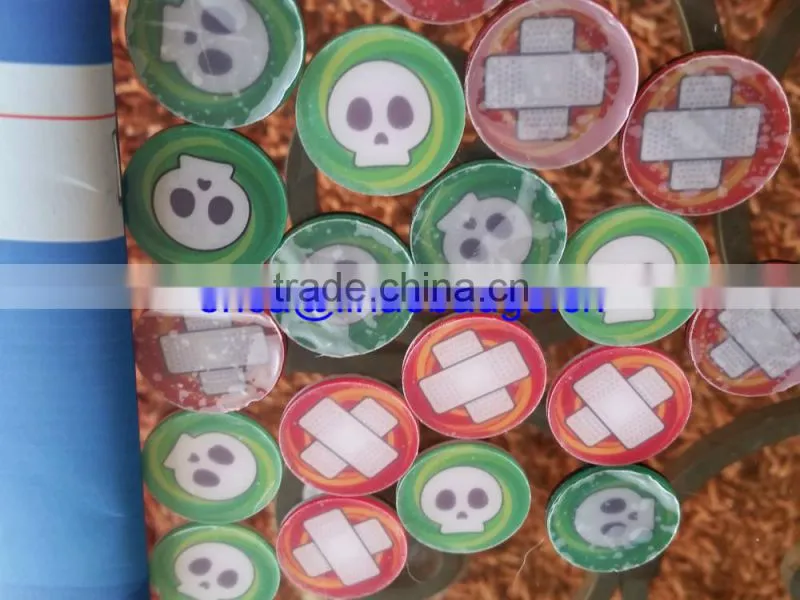 Plastic Token Coin Product Type and Plastic Material Embossed plastic token coins wash shop game token
