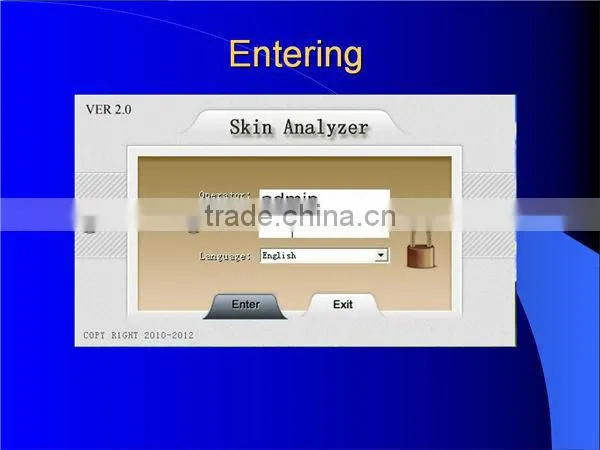 2016 Hot-sell Professional magic mirror skin analyzer,skin center/hospital use BD-P027