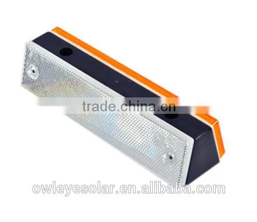 Hot-sale super bright rectangle pc pavement reflector