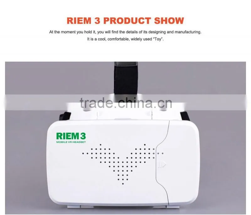 OEM cardboard vr box 2.0 3d glasses suit for IOS and Android system
