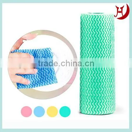 Kitchen spunlace nonwoven cleaning rags