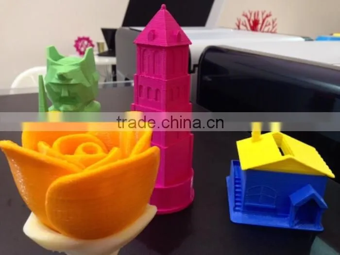 WER D100 4.5 Colorful Capacitive Touch Screen Pre-assembled WiFi Mini Office Home Desktop 3D Printer