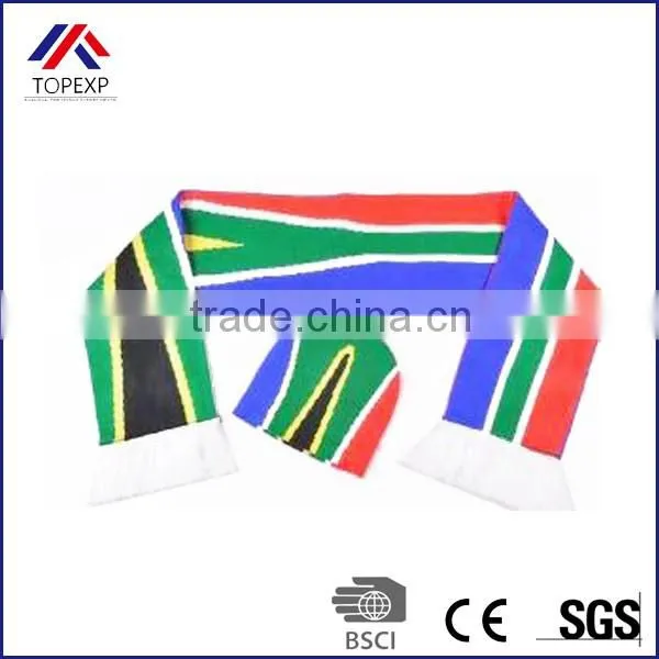 Funky Knit Scarf For Football Fan
