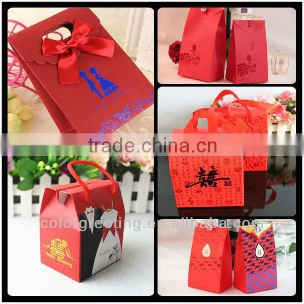 Paper wedding favor bags/wedding favor gift bag/gift paper bags wedding