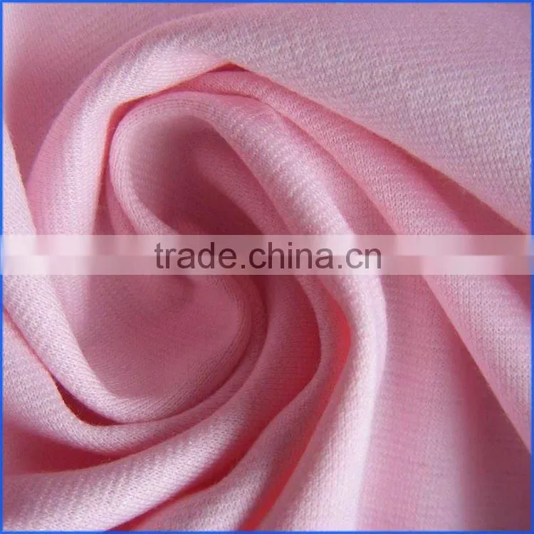 Polyester Cotton Interlock Knitting Fabric For Garments