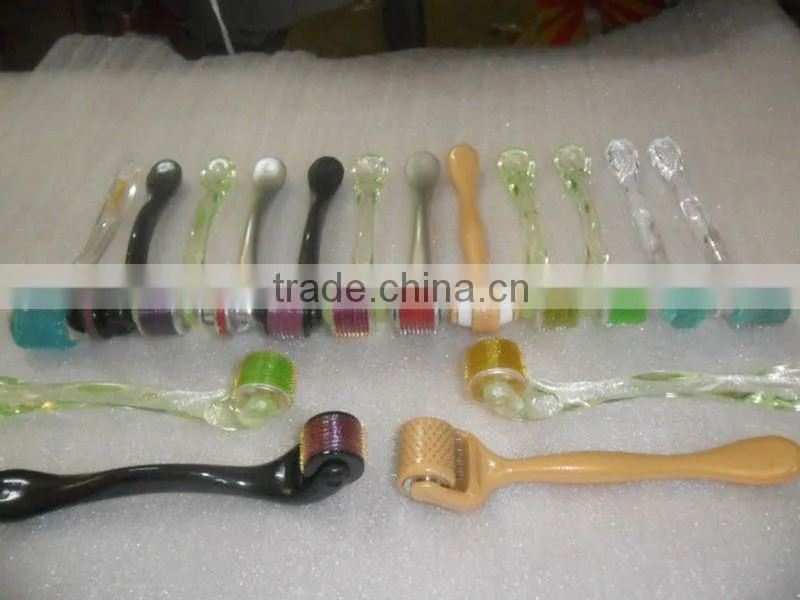 360 Degree Rotation Derma roller can be rotating head or fixed head at will