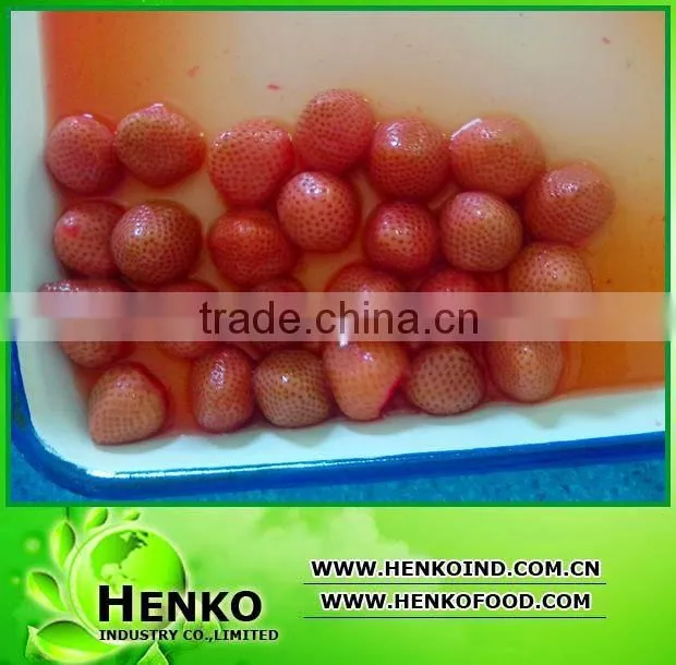 2014 crop Canned Strawberry In Light Syrup