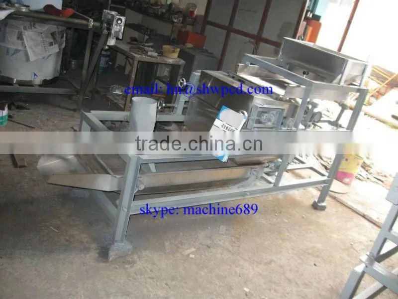 Peanut peeling and breaking machine/Peanut kernels in half machine 0086-15238020698