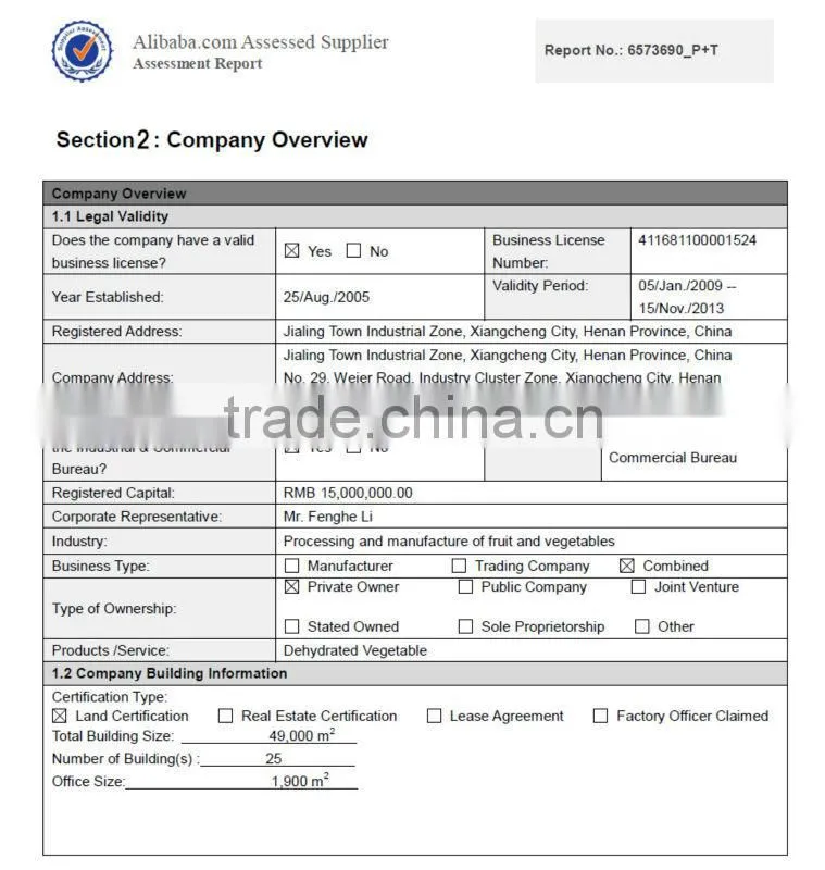 Dehydrate Garlic Granules with OU BRC HACCP ISO9001 Certificates