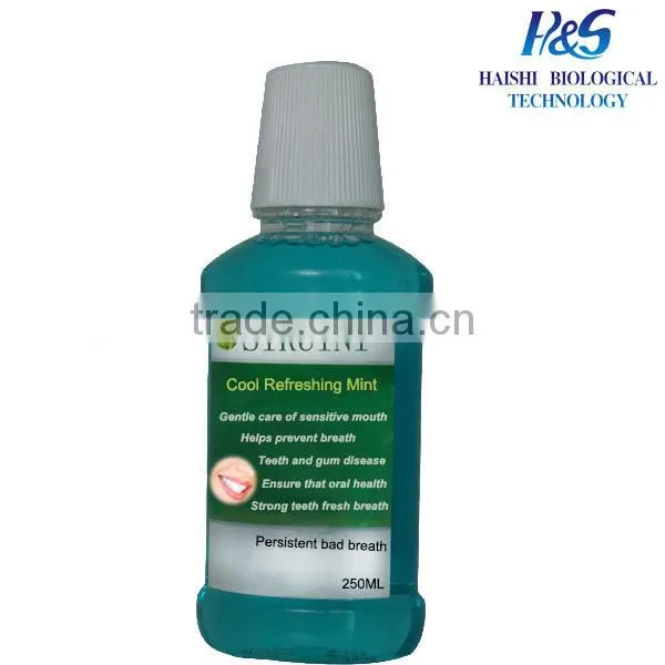 liquid for teeth cleaning mouthwash 250ml