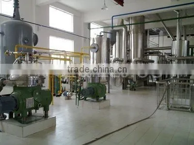 Soybean oil refinery plant