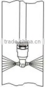 Miniature tank rotary cleaning nozzle
