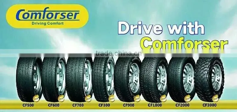 COMFORSER PRC radial passenger car tire colored car tires red yellow blue green for sale