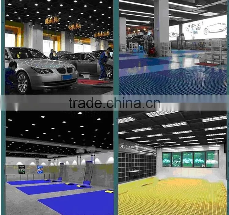 Floor gully grating/Car wash with frp grating/frp Grating