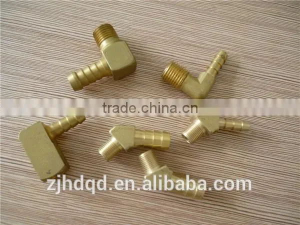 Pagoda-Shape Connectors/ forged brass connectors, elbow with female thread