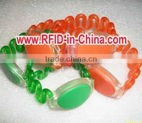 Flashing RFID Gel Bracelets with Factory Price