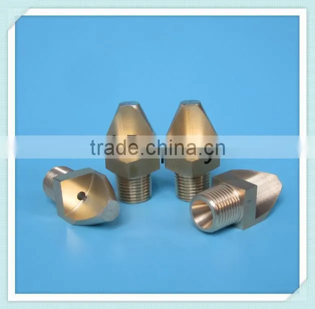 1/4",3/8",1/2",3/4" BSPT or NPT brass narrow angle flat fan spray nozzle