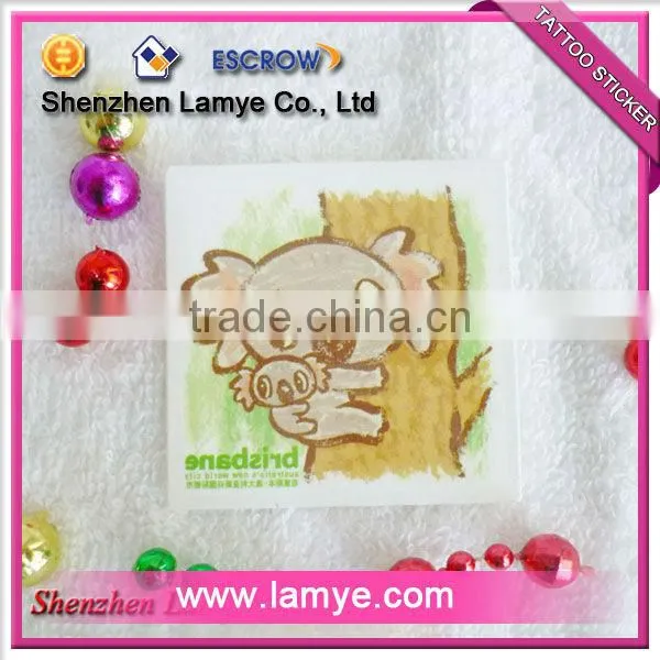 non-toxic football face sticker