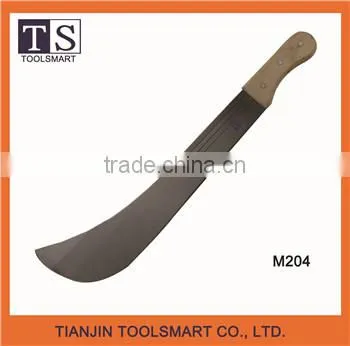 Machete Or Matchet With Wooden Or Plastic Handle