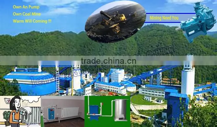 Impeller wear-resistant material Gold Ash Mining centrifugal slurry pump