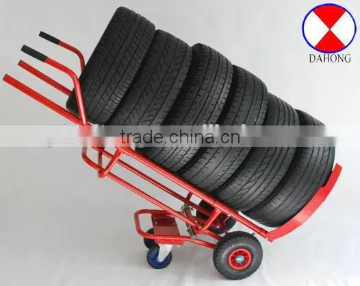 good quality tire carrier hand trolley MT1501,250kg load,350-4 wheel