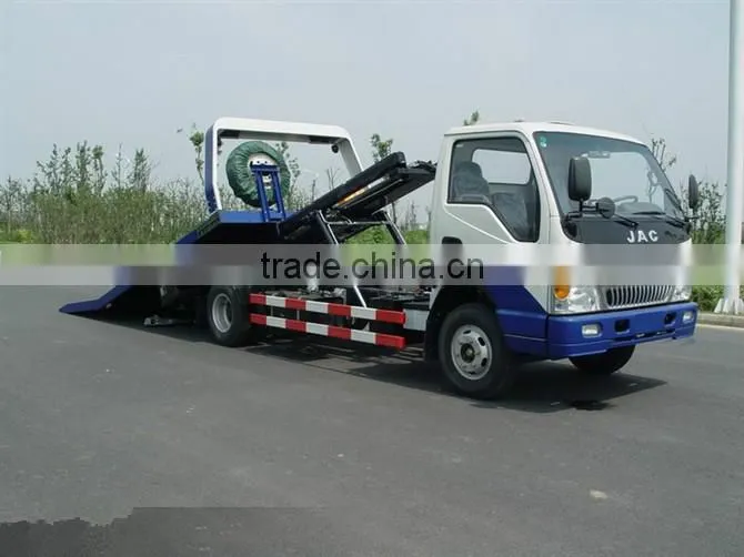 hot sale dongfeng 6 wheel 5ton winch road wrecker