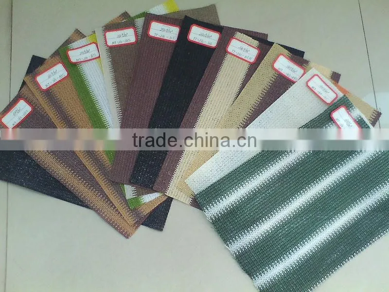 Hot sale in JAPAN 100% HDPE 5 year UV warranty factory colorful cheapier sunshade with 5 tubes for window