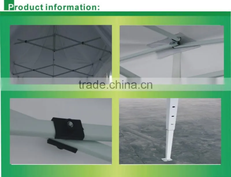 Wedding party waterproof trade show folding tent outdoor canopy fabric