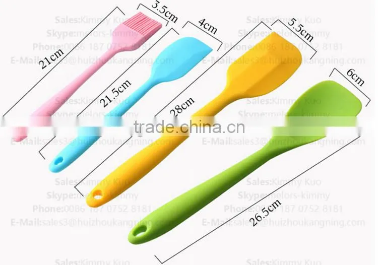 silicone cooking utensils set Silicone brush silicone Spatula