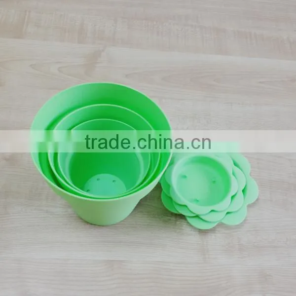 Plastic flower pot PP garden planter