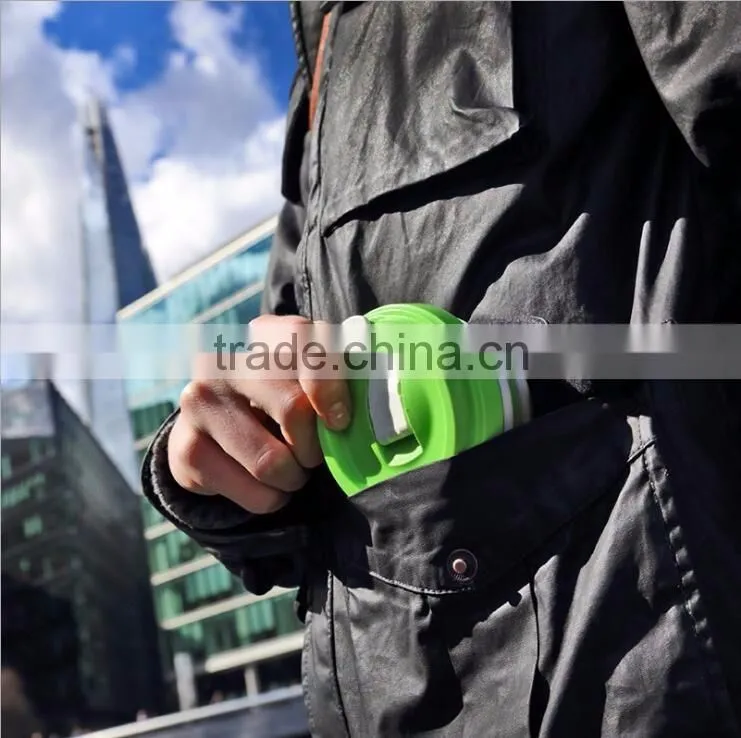 Creative Portable Travel Silicon Folding Cups Telescopic Gargle Cup Tea Bottles