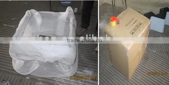 2014 / 2015 fashion stainless steel dining table with marble
